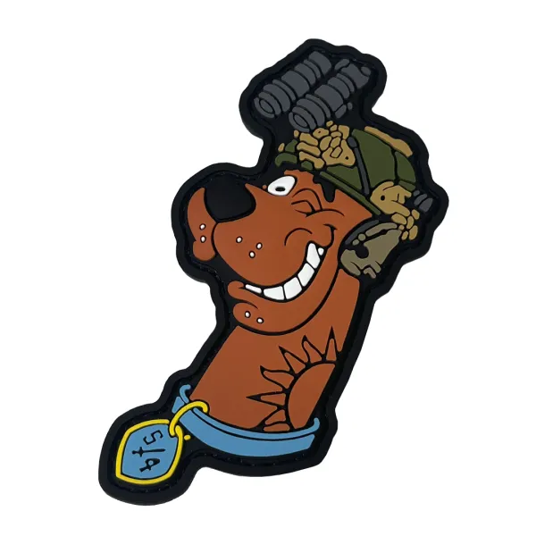 Патч (шеврон) «Scooby-Do» від Sanchi×А.Т.А.К.А. М’який ПВХ пластик 2
