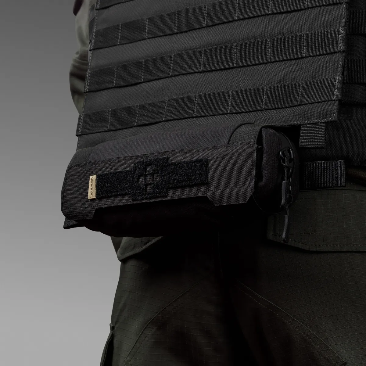 Аптечка тактична горизонтальна Slim MP, вологостійка. Чорний 3