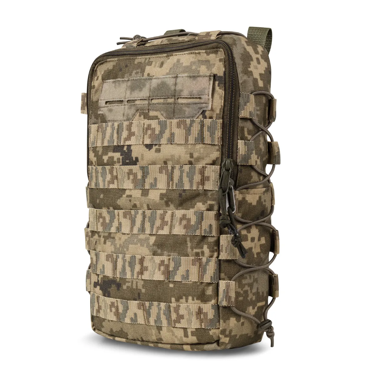 Тактичний рюкзак на 10 л. Кріплення Molle. Cordura 1000D. Піксель (мм-14)