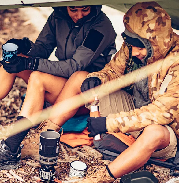 Двостороння куртка з капюшоном Helikon-Tex Wolfhound – Desert Night Camo/US Desert 2