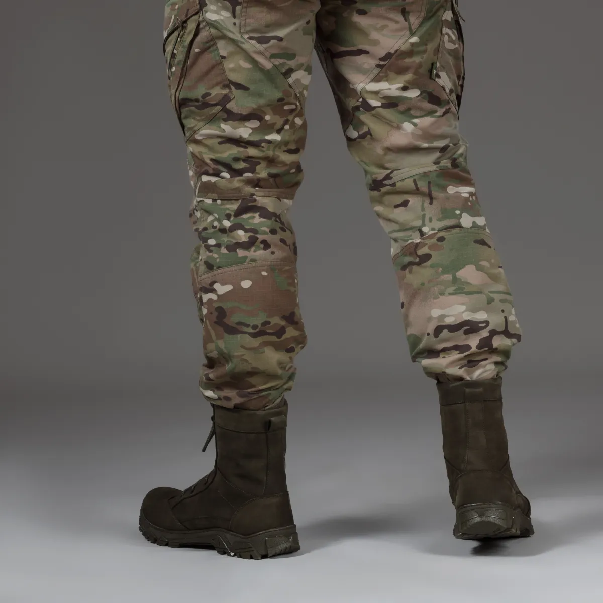 Берці зимові тактичні високі WarFlex. Шкіряні (нубук). Підвищена міцність. Олива 4