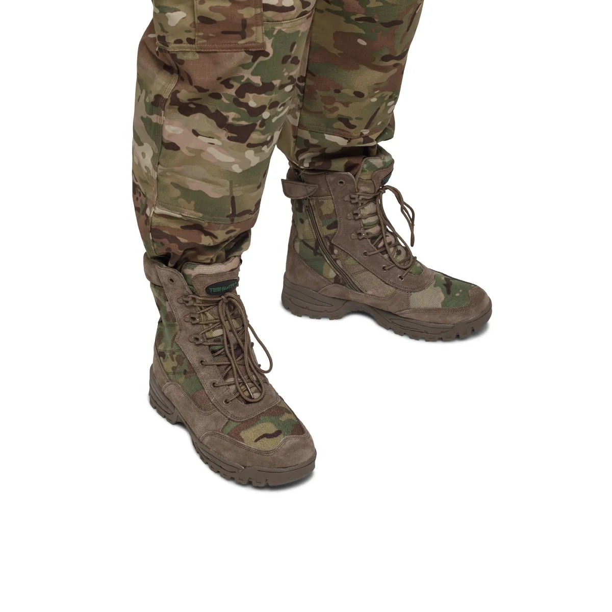 Тактичні черевики Mil-Tec. Cordura 1200D. Мультикам 9