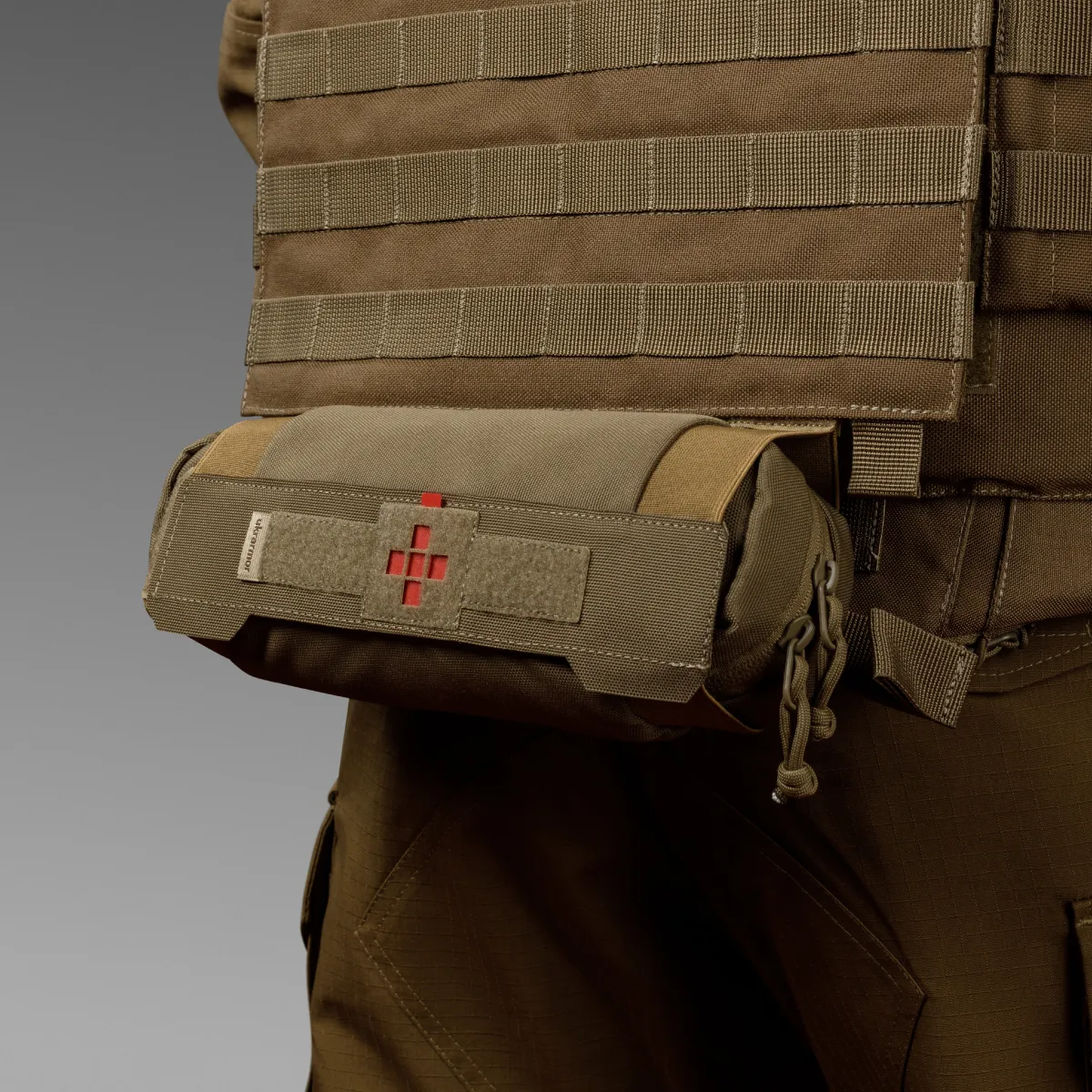 Аптечка тактична горизонтальна Slim MP, вологостійка. Койот 3