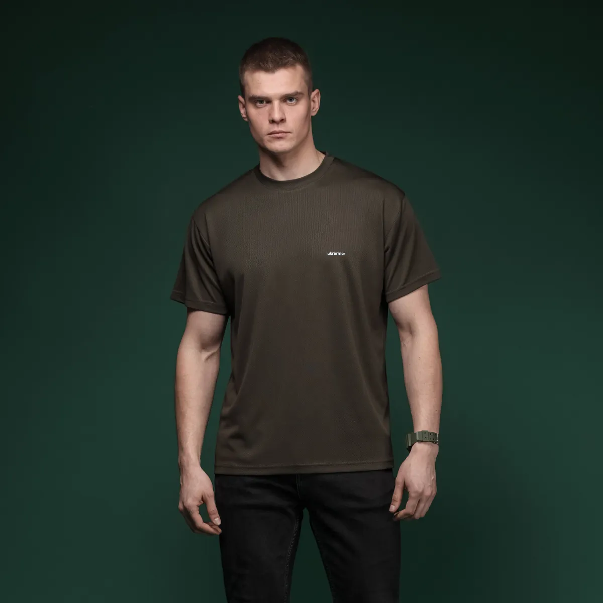 Комплект футболок (3 шт.) AIR Coolmax. Легкі та добре відводять вологу. Ranger green 2