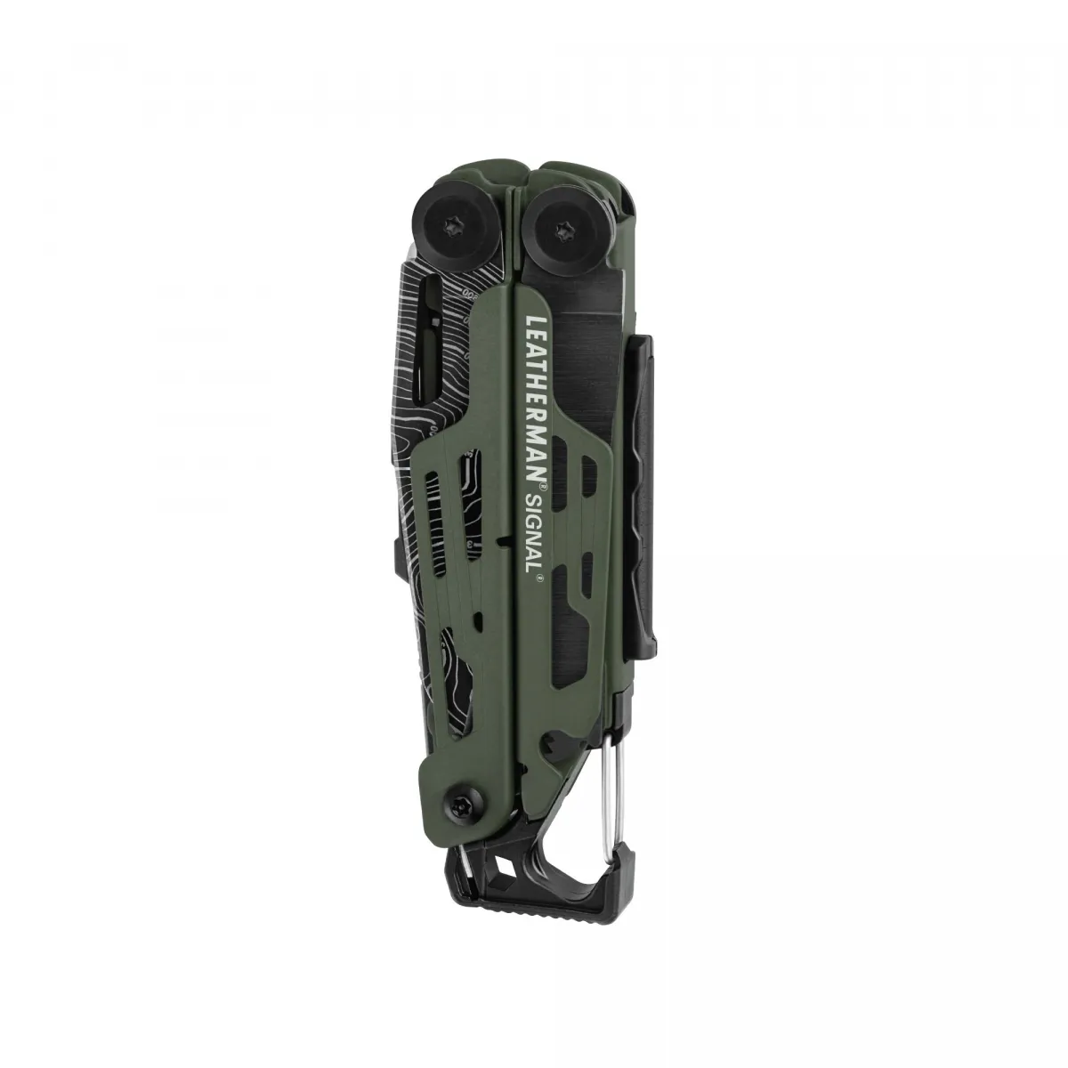 Мультитул Leatherman® (США) Signal Ranger Green на 19 інструментів з нержавіючої сталі, нейлоновий чохол. 2