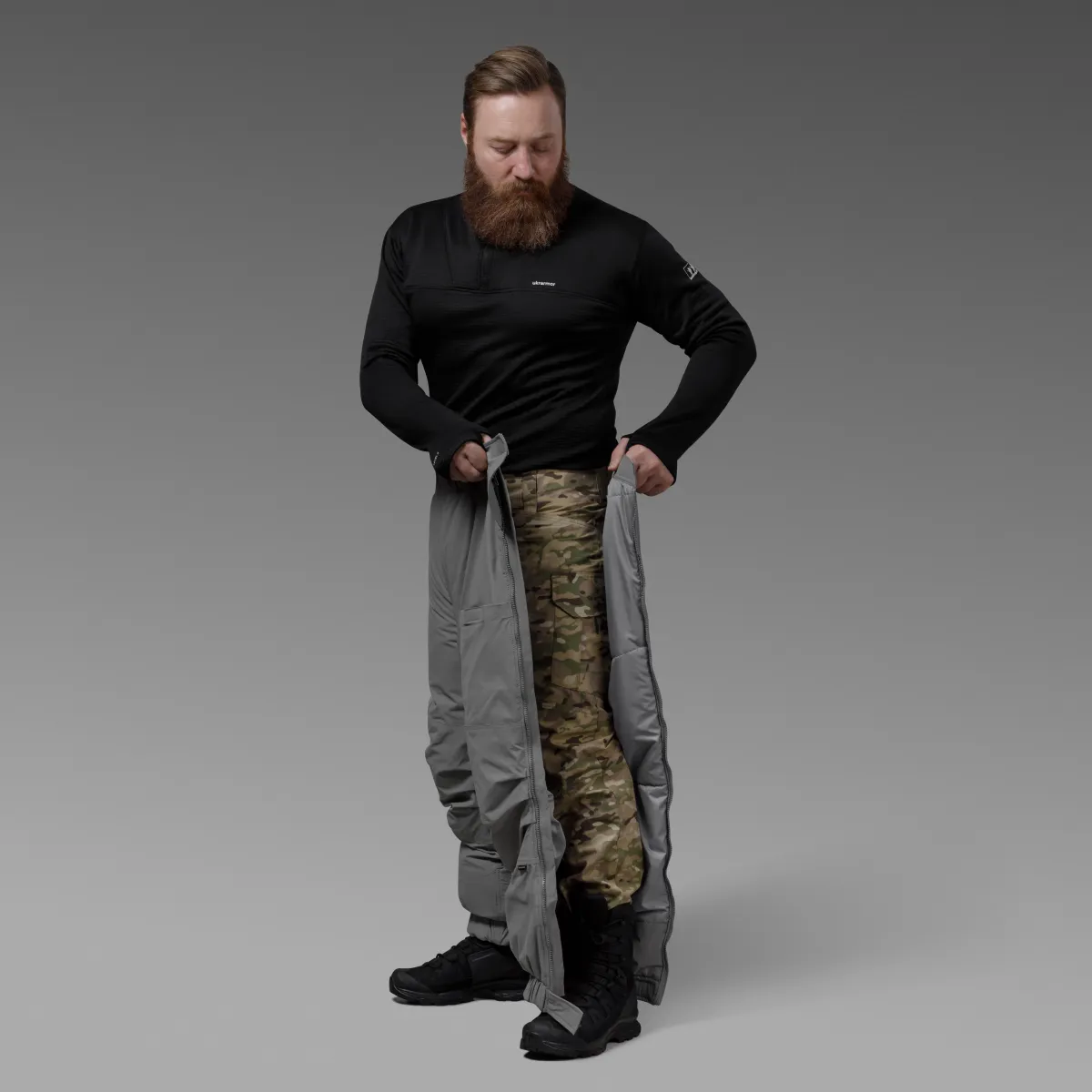 Штани зимові Level 7 North до -40°C (ECWCS Gen III). Сірий 7