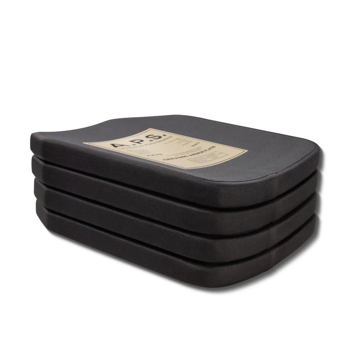 Плиты керамика 6 класс защиты (комплект). Вес 4.8 кг. Размер M (25х30 см.) A.P.S. 10