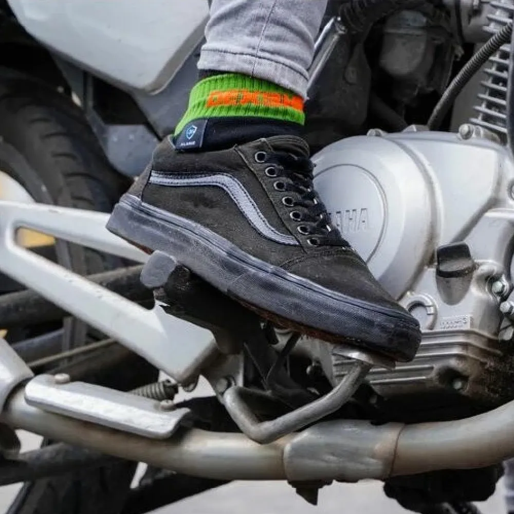 Шкарпетки водонепроникні Dexshell Running, з блакитними смугами 5