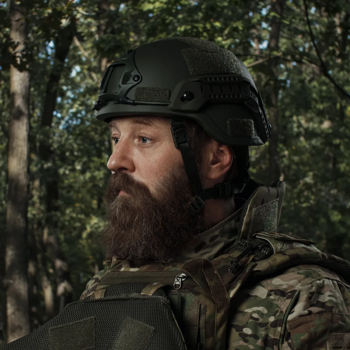 Шолом Mich 2000 Team Wendy з НВМПЕ олива. Рівень захисту NIJ IIIA 3