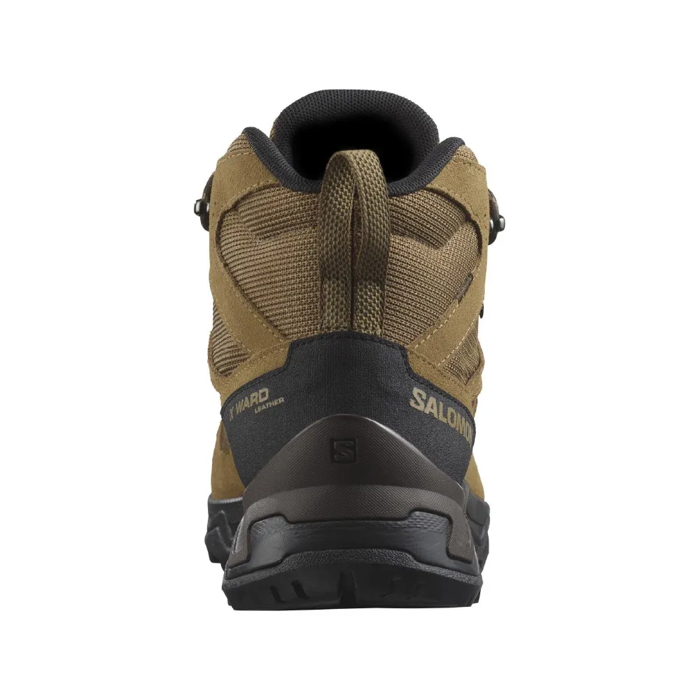 Трекінгові черевики Salomon X Ward Leather MID Gore-Tex. Коричневий 6
