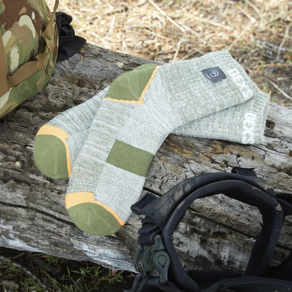 Водонепроникні шкарпетки DexShell Terrain Walking Ankle. Колір зелений 3