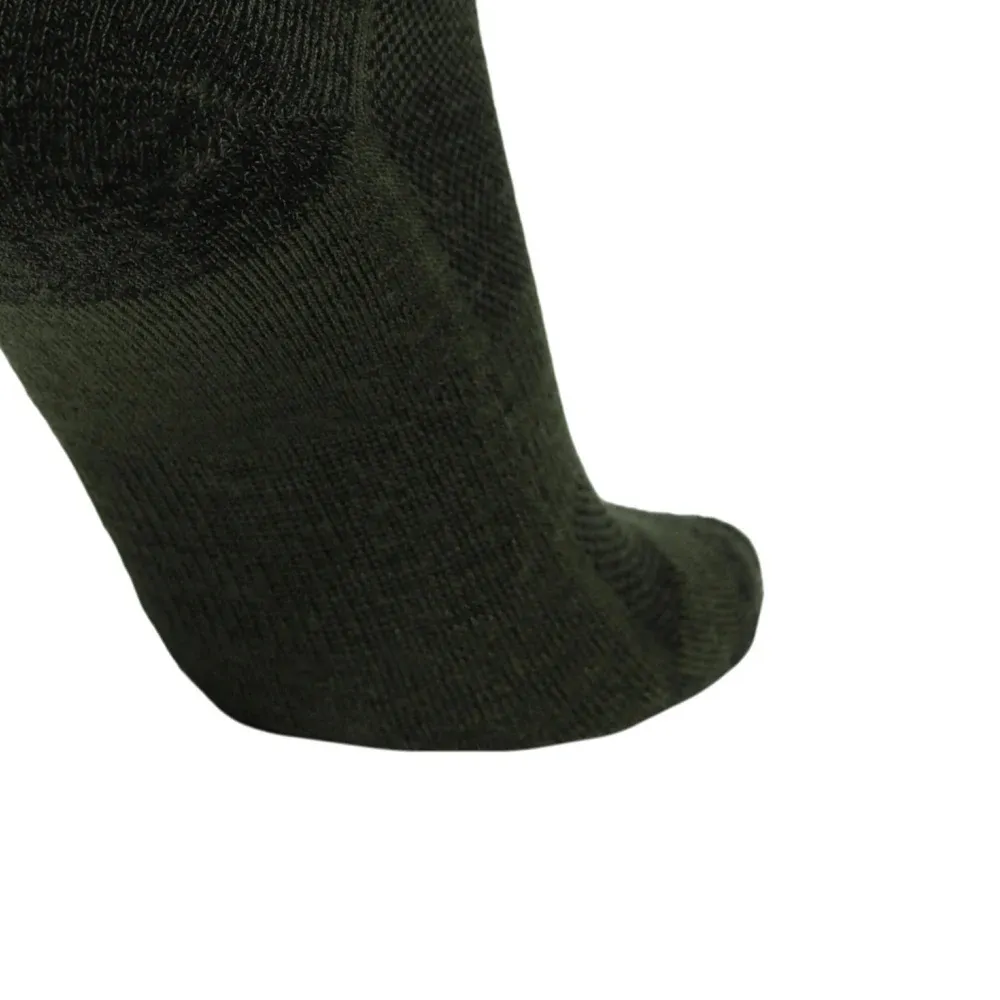 Носки зимние Covert Threads Wool Beast Crew из мериносовой шерсти. OD Green 5