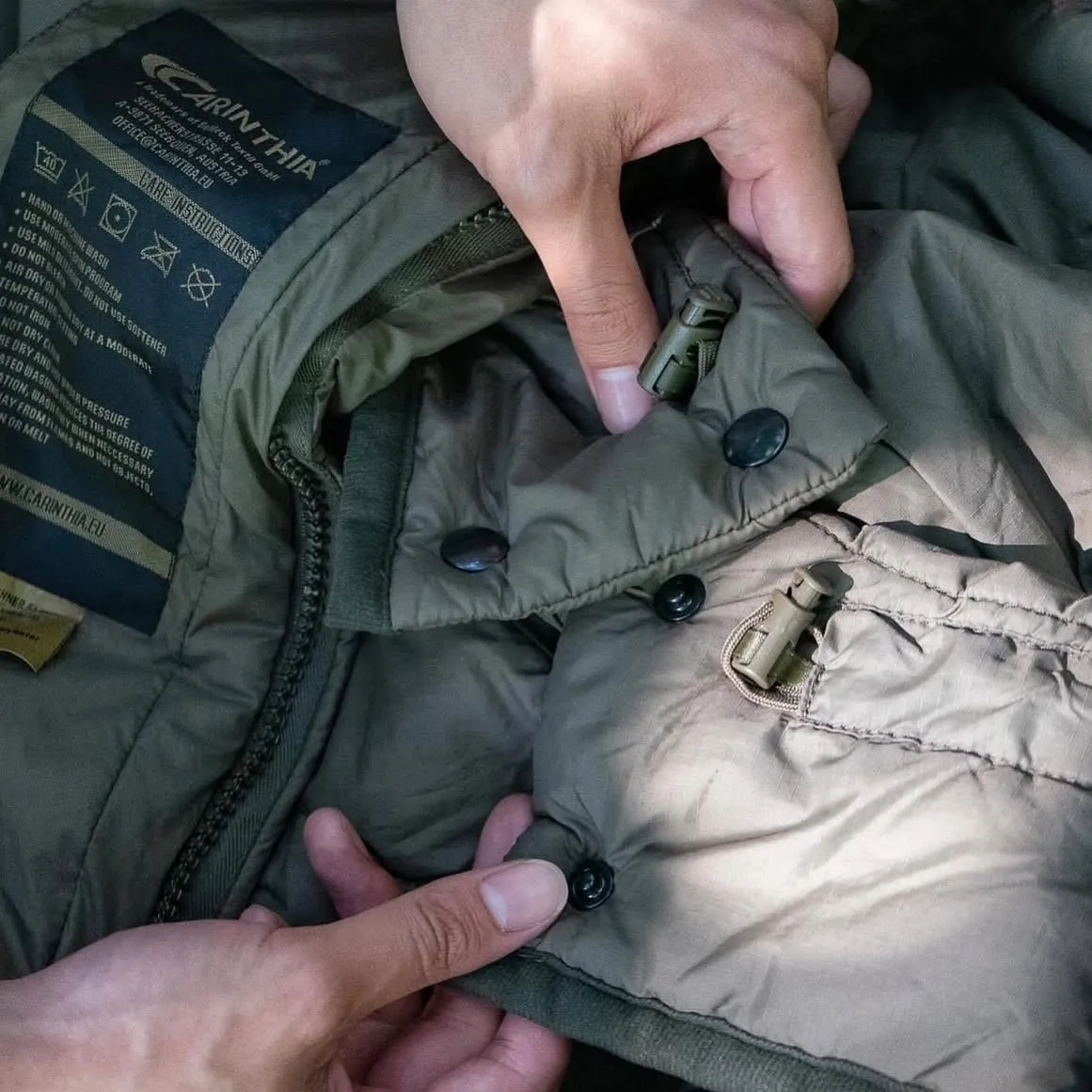 Спальний мішок Carinthia Defence 6 Large (Comfort -18°С/ Extreme -40°C). Олива 7