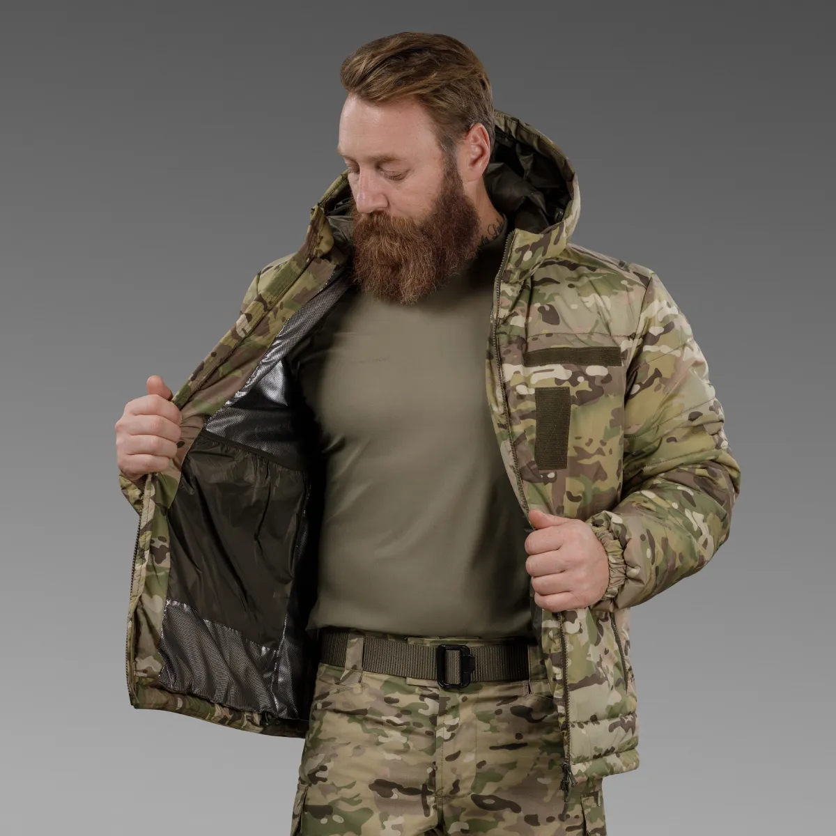 Куртка зимова North Wind (до -25°C). Утеплювач Termoloft.  Мультикам 8