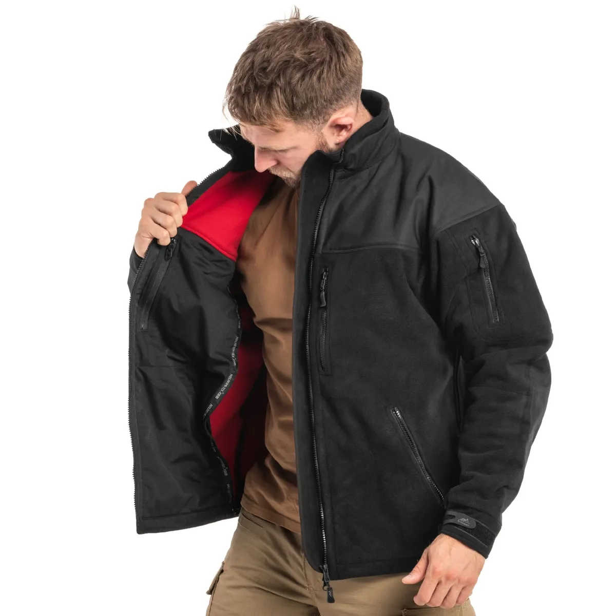 Флисовая куртка-ветровка Helikon-Tex Classic Army Windblocker. Черный 6