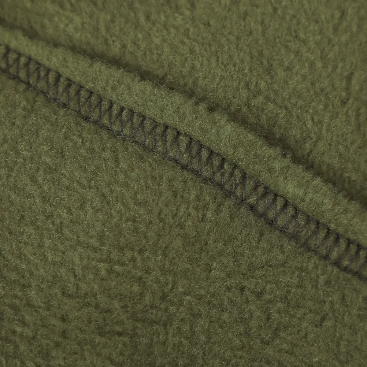 Комплект зимових головних аксесуарів FrostWrap: флісова шапка та баф. Олива 7