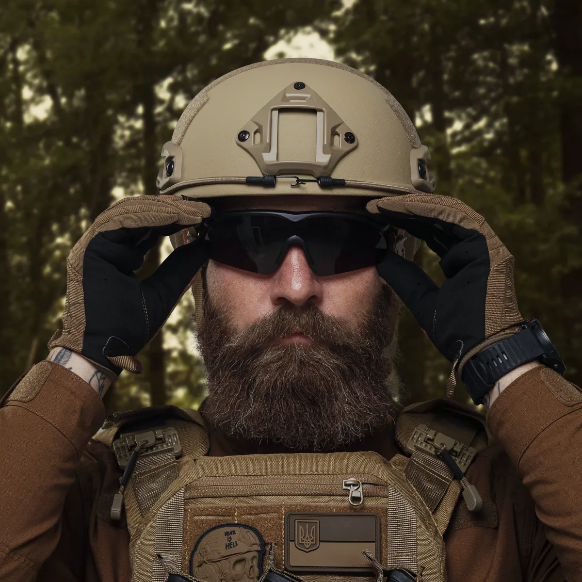 Окуляри балістичні Swiss Eye Raptor New Black. Три змінні лінзи в комплекті 12