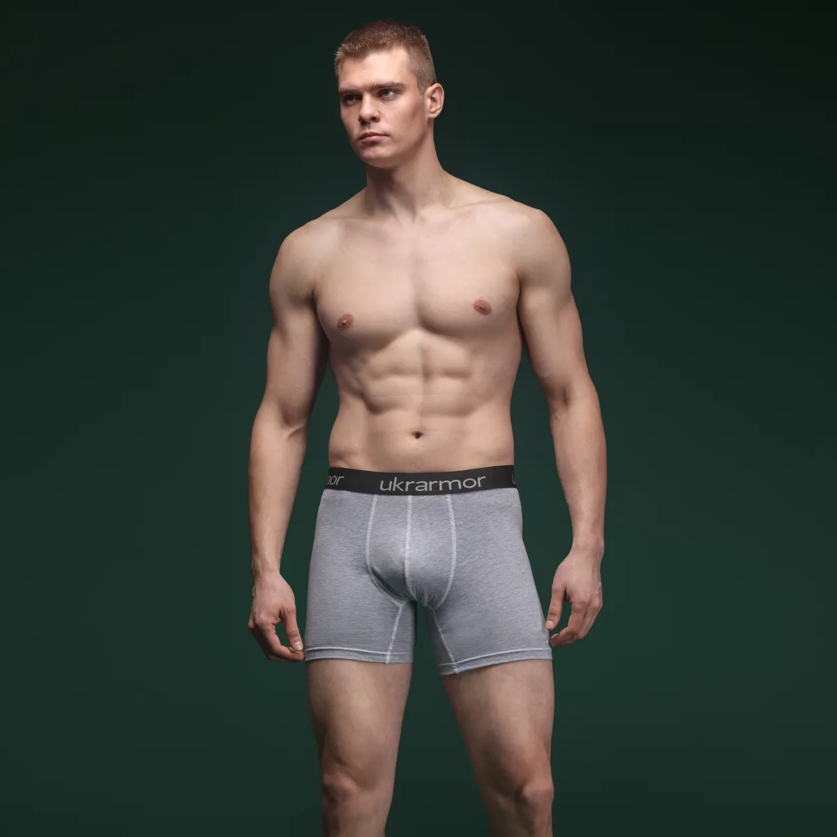 Комплект чоловічих трусів Soldier's Boxer (3 шт). Матеріал Charged Cotton. Чорний - Сірий - Білий 6