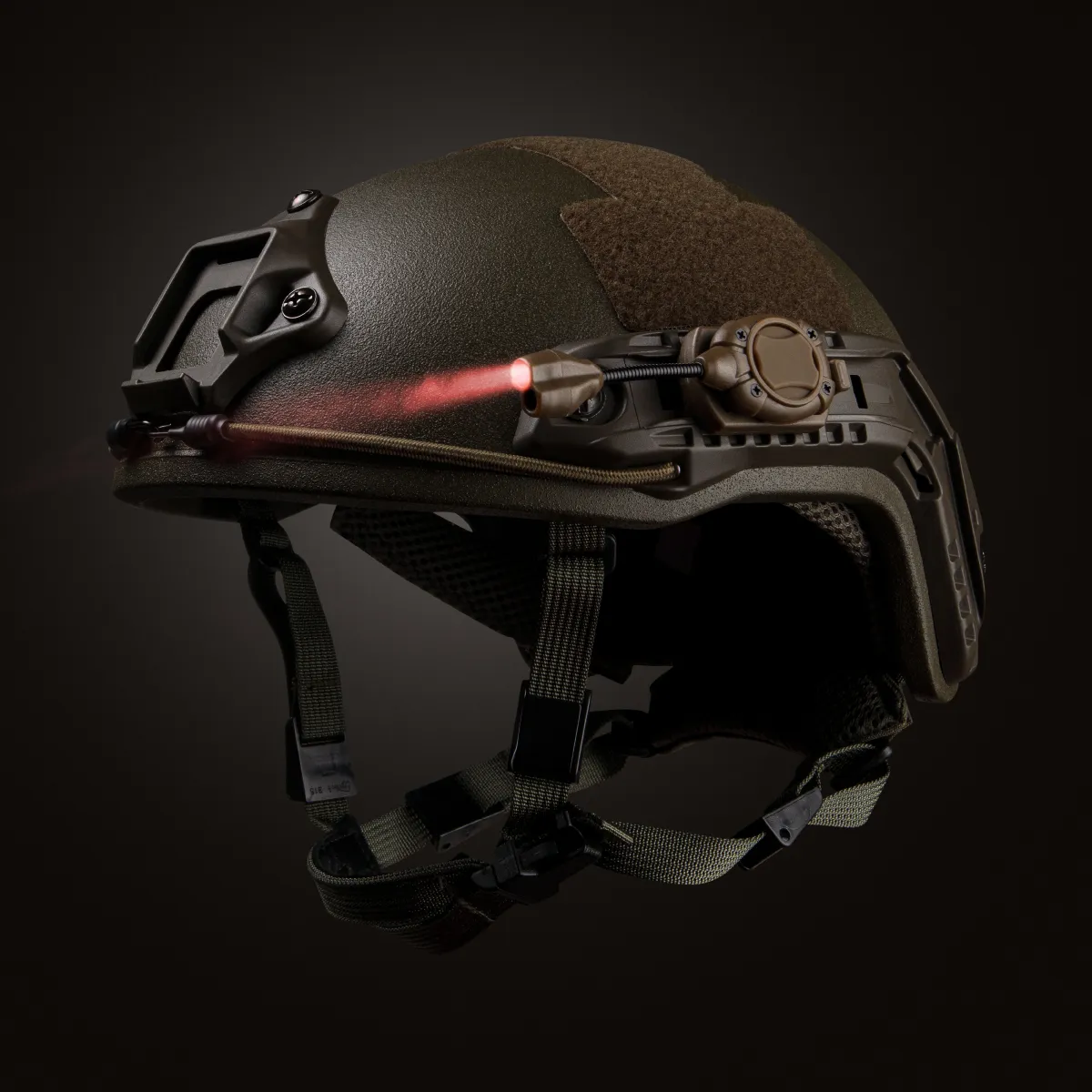 Тактичний ліхтар на шолом Night Evolution MPLS2 Tan (Red/White) 3