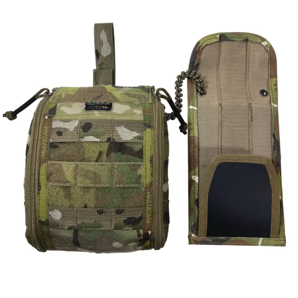 Аптечний підсумок A.M.I.A.K. A2 SOF А.Т.А.К.А зі скиданням. Cordura 500D. Мультикам 3