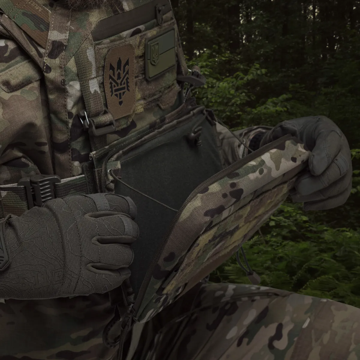 Адміністративний підсумок PRO. Cordura 1000. Кріплення Molle. Мультикам 5