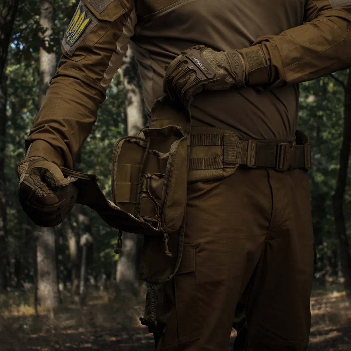 Підсумок-органайзер аптечка. Кріплення Molle. Cordura 500D. Койот 7