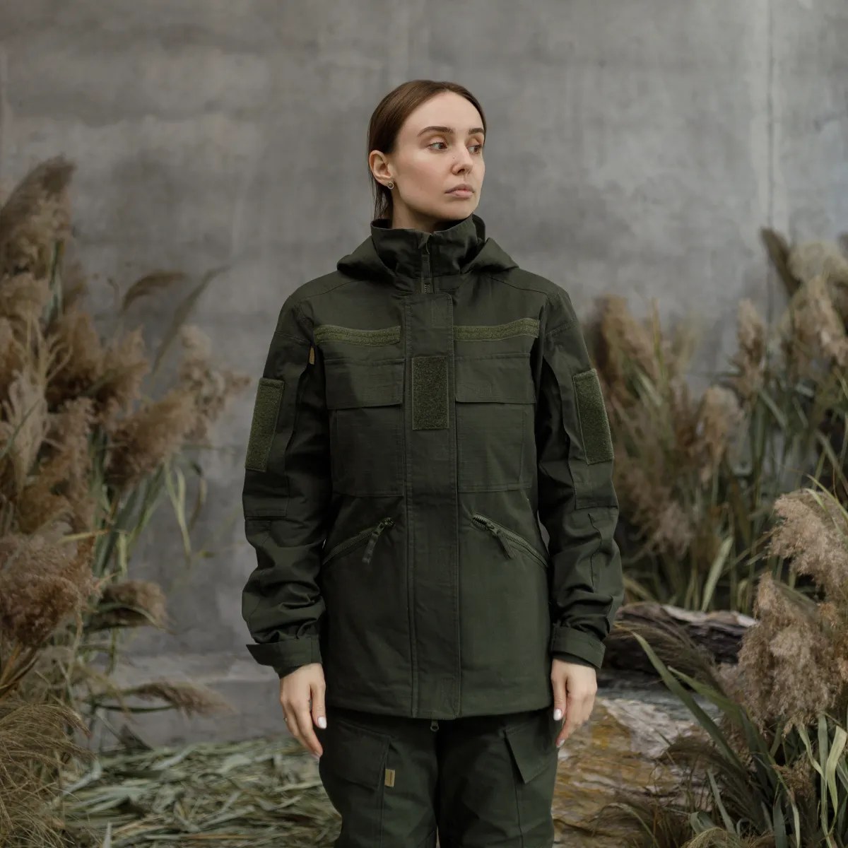 Куртка тактична жіноча WAC-17 Ripstop. Олива 2