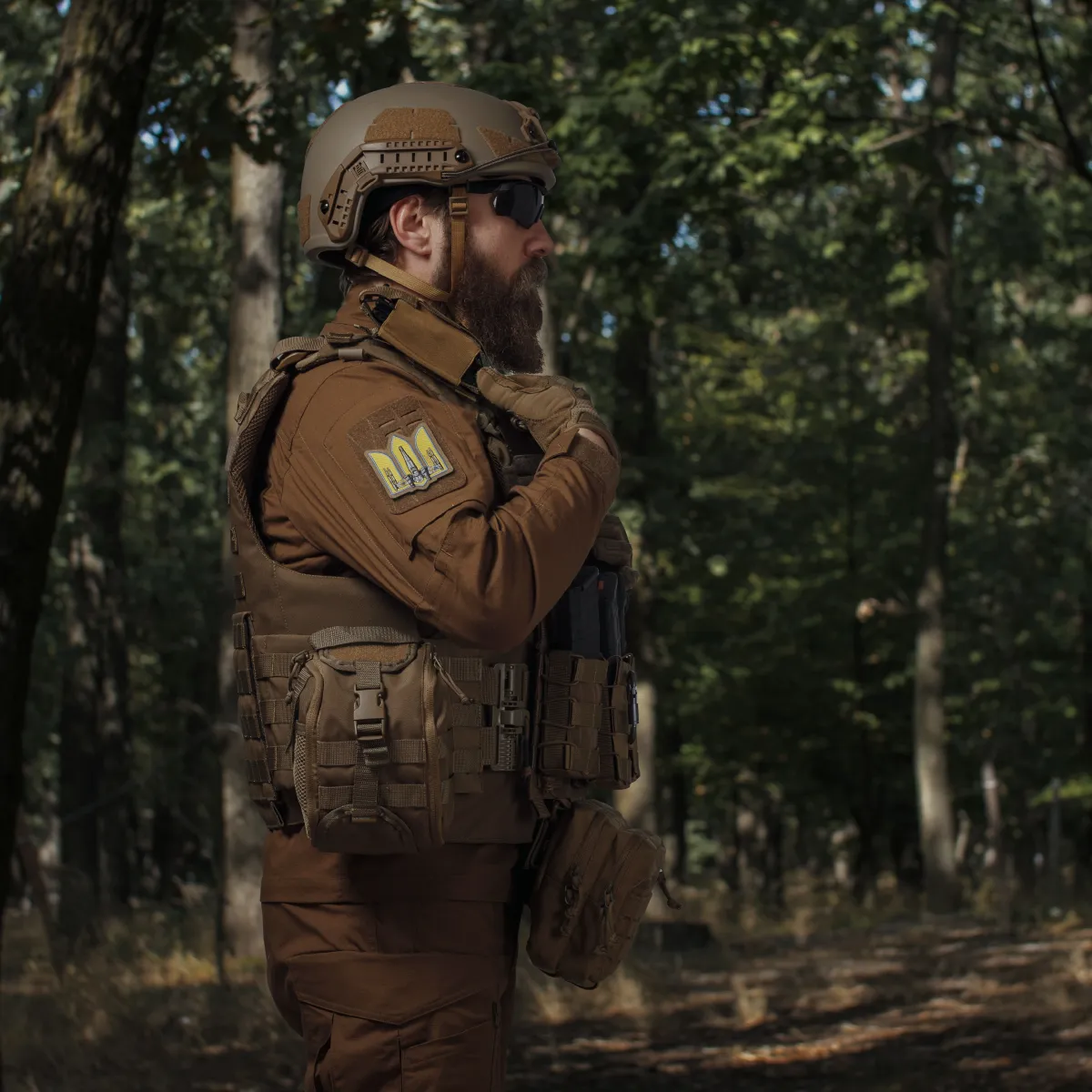 Сумка-напашник PRO 1-го класу захисту. Розмір XL (19х26 см). Матеріал Cordura 1000. Койот 8