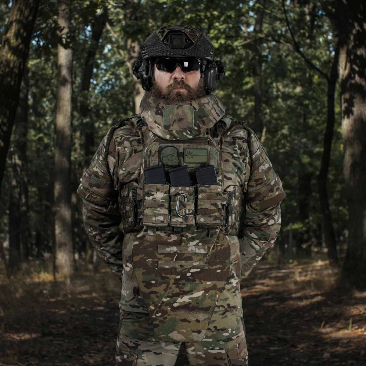 Бронекостюм TAG Level I (Tactical Armored Gear). Клас захисту – 1. Мультикам 3