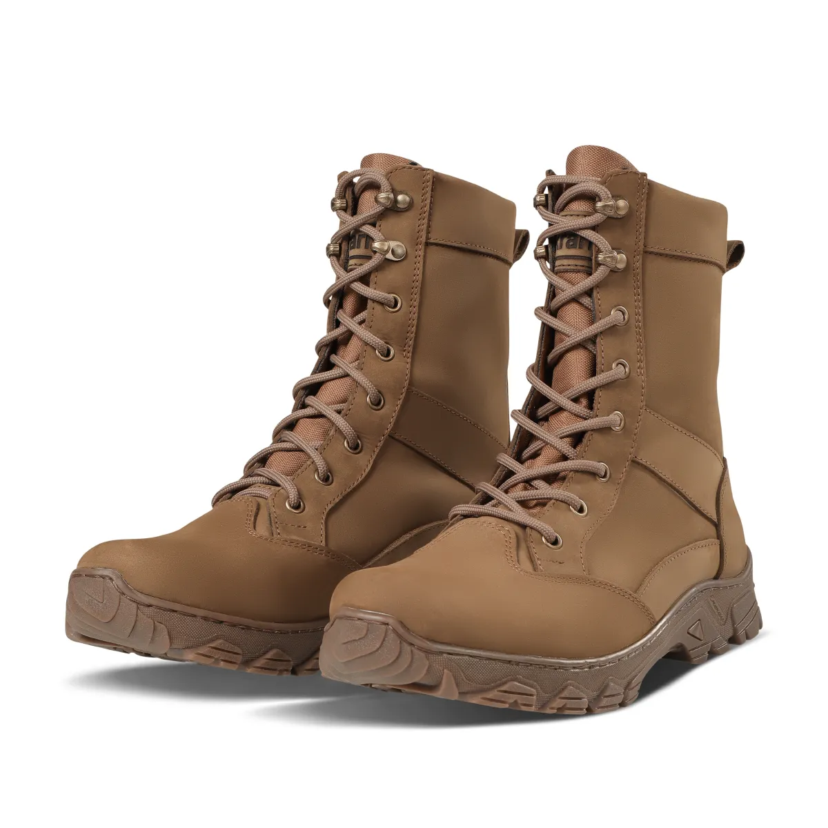 Берці зимові тактичні високі WarFlex. Шкіряні (нубук). Підвищена міцність. Койот 2