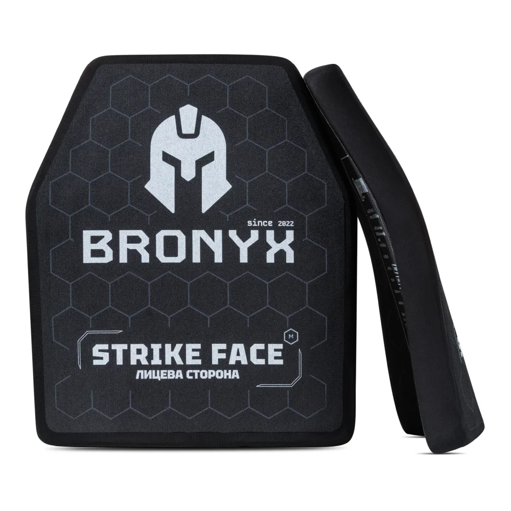 Керамічна бронеплита 4 класу Bronyx. Вага 2.2 кг. Розмір М (25х30 см) 5