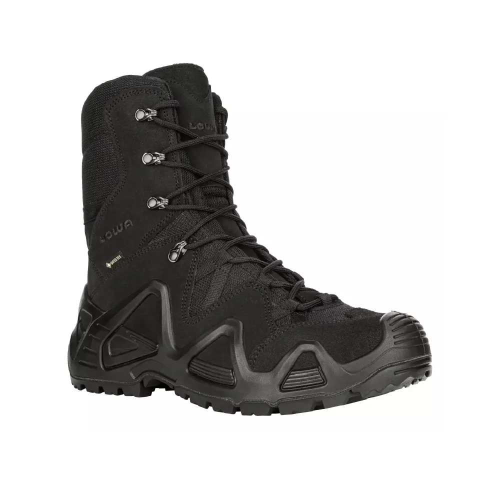 Зимові тактичні черевики LOWA Zephyr HI GTX TF. Мембрана Gore-Tex®. Чорного кольору 2