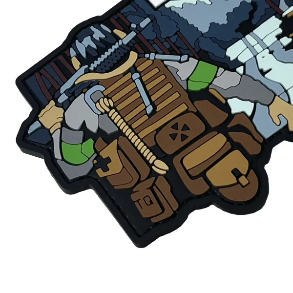 Патч (шеврон) «Limbus Кремінський ліс, зима» від А.Т.А.К.А. М’який ПВХ пластик 2