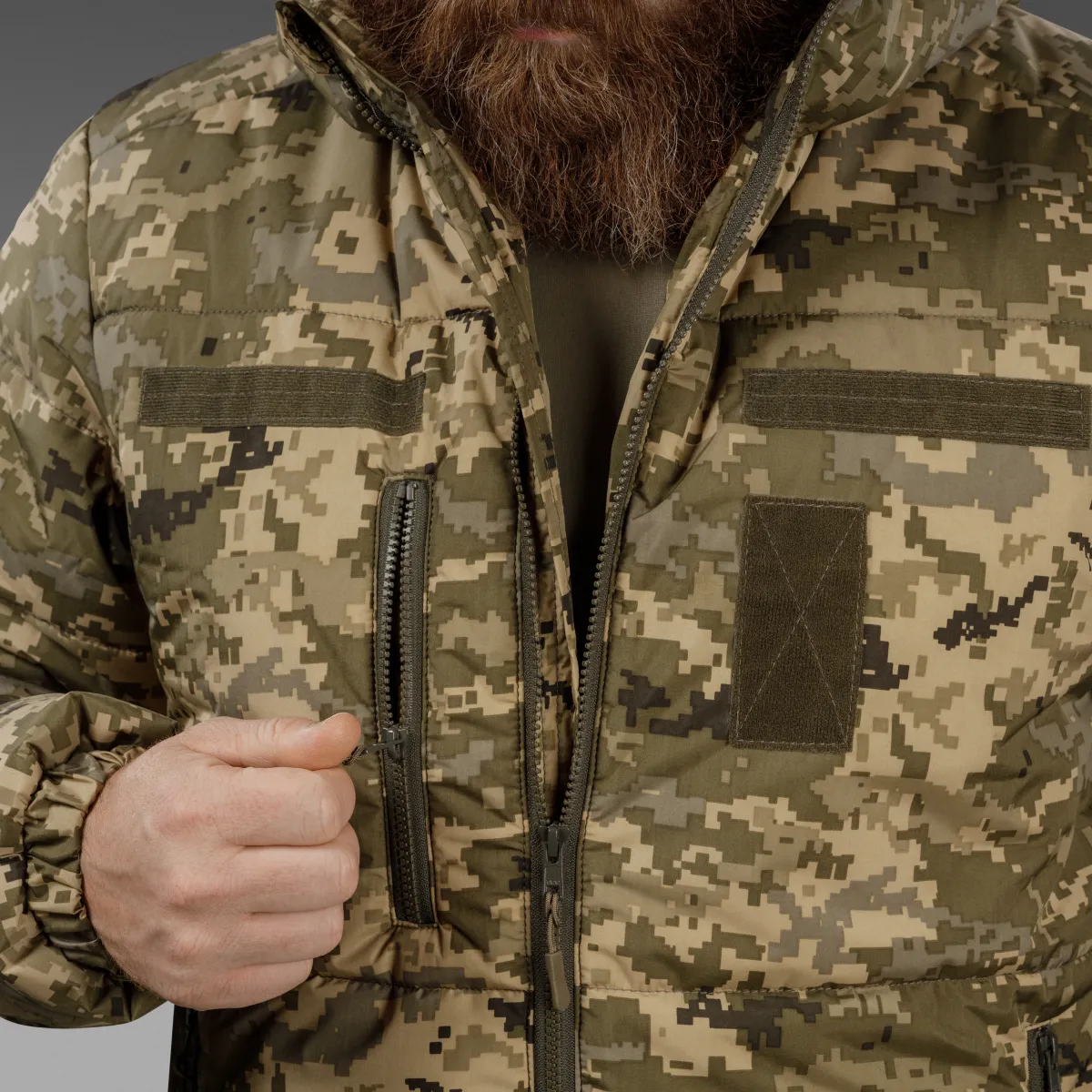 Куртка зимова North Wind (до -25°C). Утеплювач Termoloft. Піксель (мм-14) 8