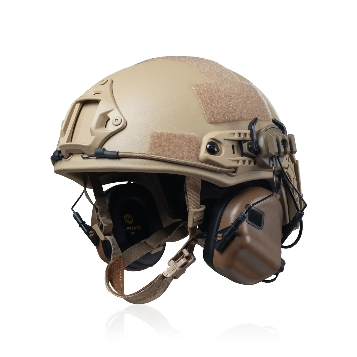 Активні навушники Earmor M31 в комплекті з дужкою/наголів'ям. Койот 6