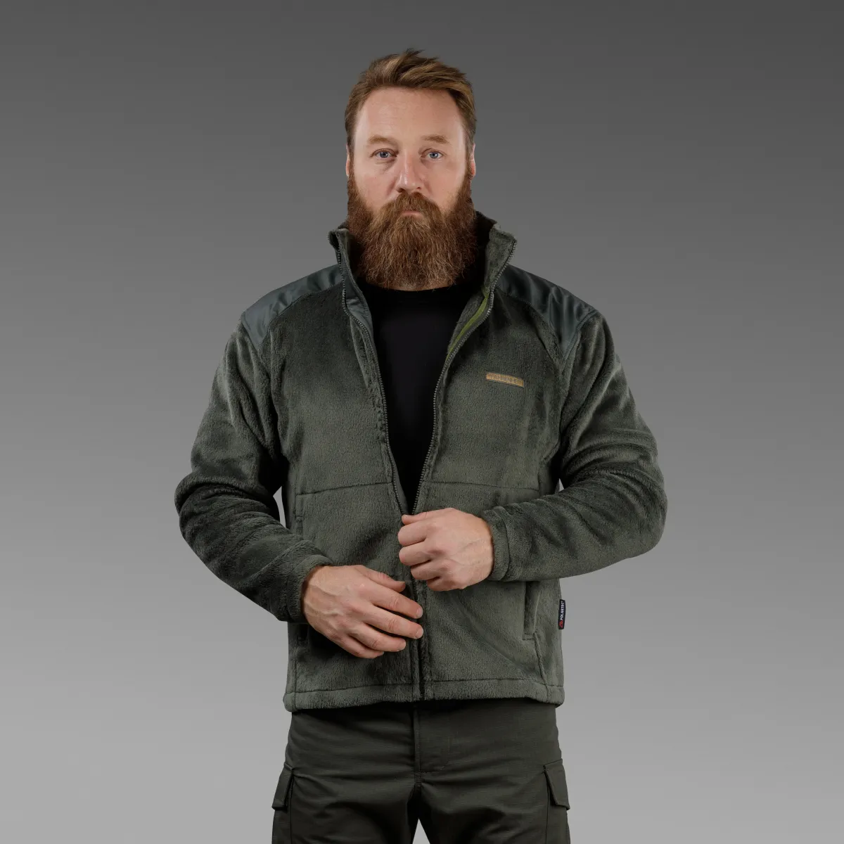 Кофта флісова тактична Polartec® High Loft Tactical. Олива 2