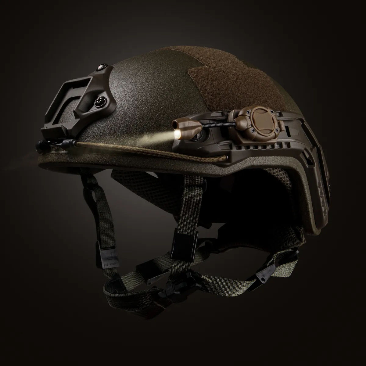 Тактичний ліхтар на шолом Night Evolution MPLS2 Tan (Red/White) 2