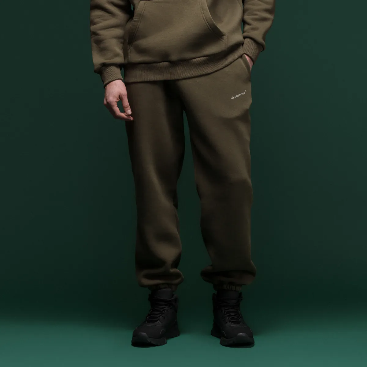 Спортивні штани Ukrarmor Rush Pants з еластичним поясом. Олива 3