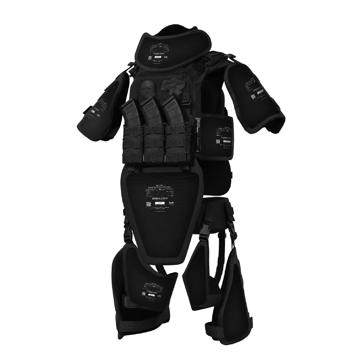 Бронекостюм TAG Pro Level II (Tactical Armored Gear). Класс защиты – 2. Черный 2