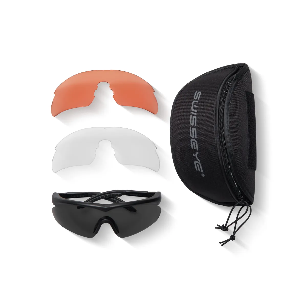 Окуляри балістичні Swiss Eye Raptor New Black. Три змінні лінзи в комплекті 9