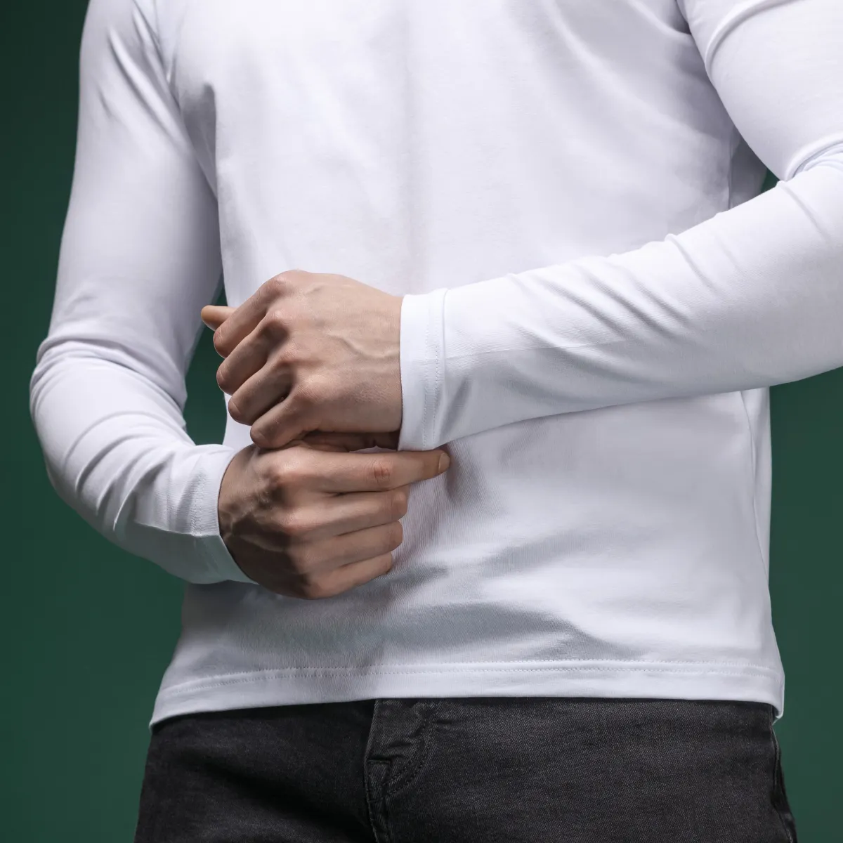 Кофта-лонгслів Ukrarmor Pulse Longsleeve. Cotton and Elastane. Білий 4