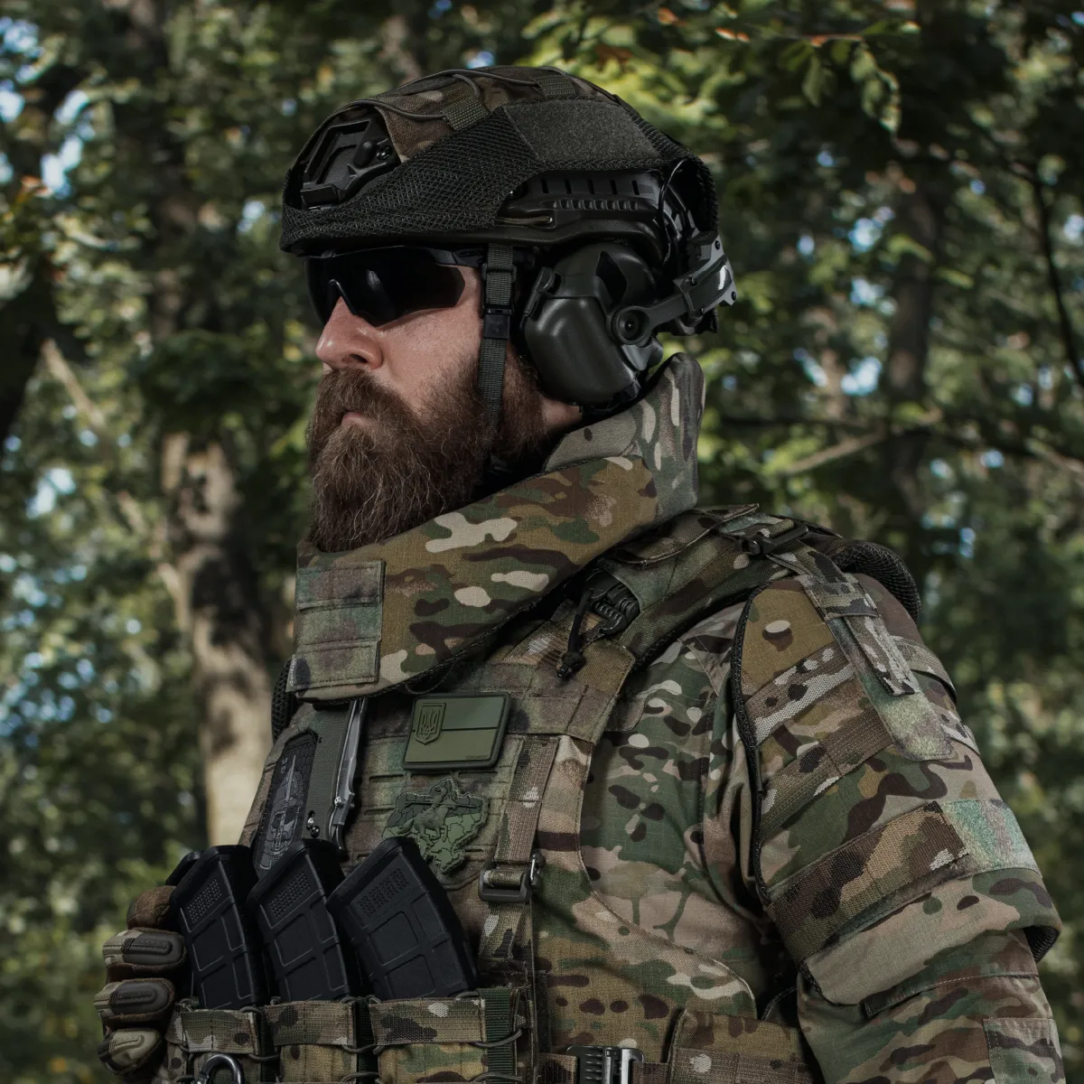 Балістичний захист шиї Gen 2 (та верхньої частини спини) 2-го класу. Мультикам 3