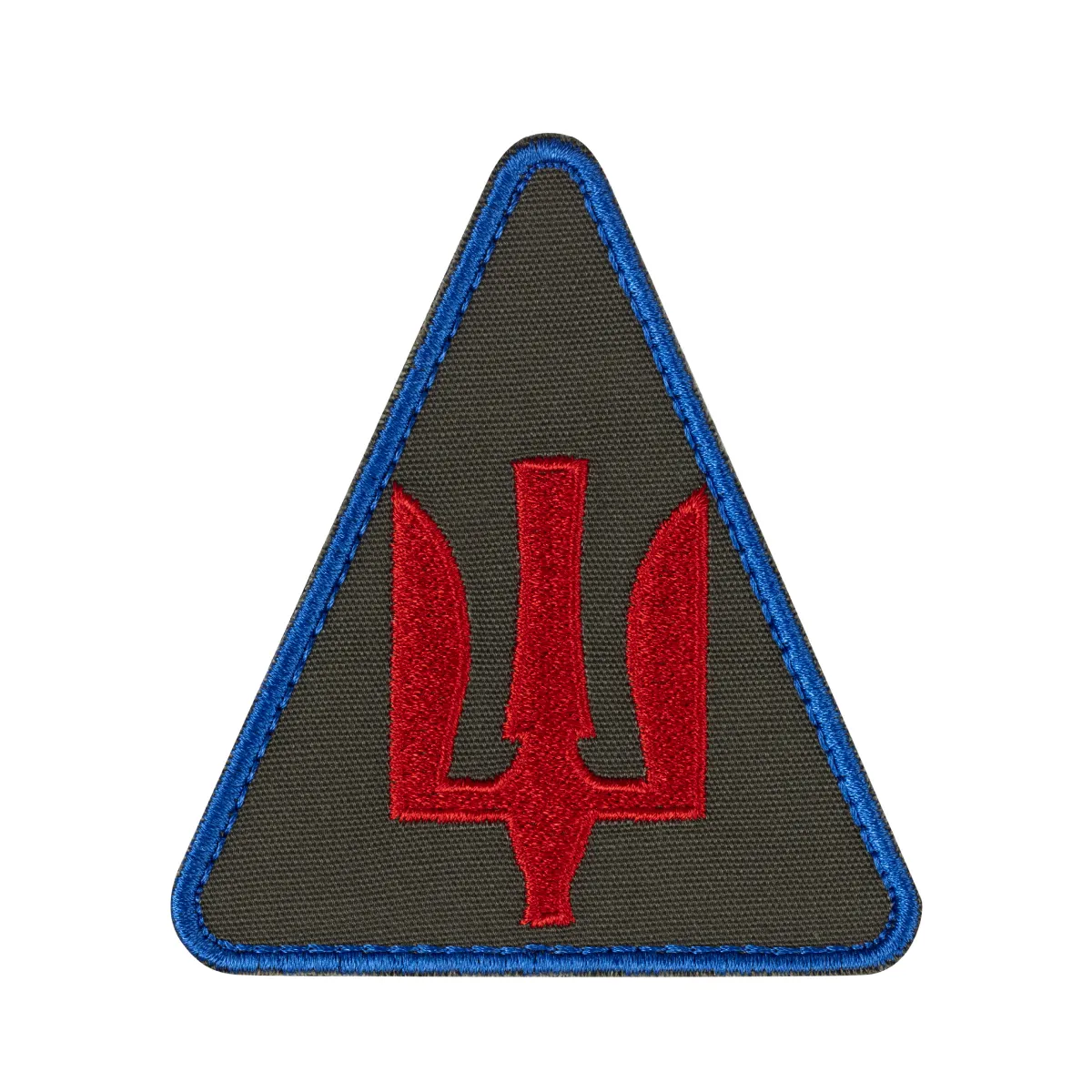 Шеврон (нашивка) Зенітно-ракетні війська повітряних сил ЗСУ, 8х8 см. Червоний