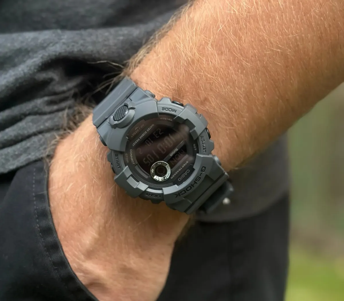 Тактичний годинник Casio G-SHOCK G-Squad GBD-800UC. Водостійкий корпус. Сірий 2