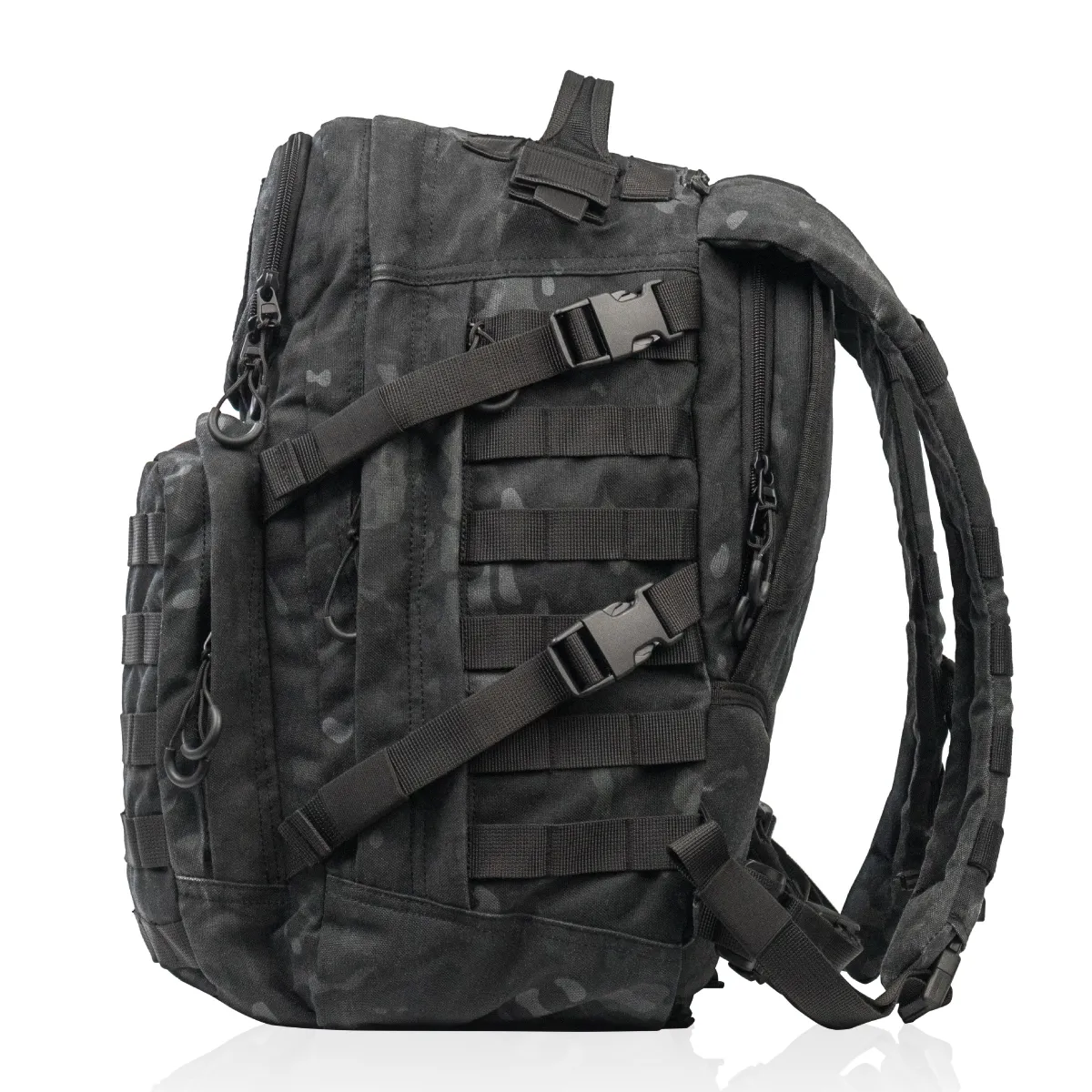 Тактичний рюкзак RANGER на 40 л. Мультикам чорний. CORDURA 1000 7