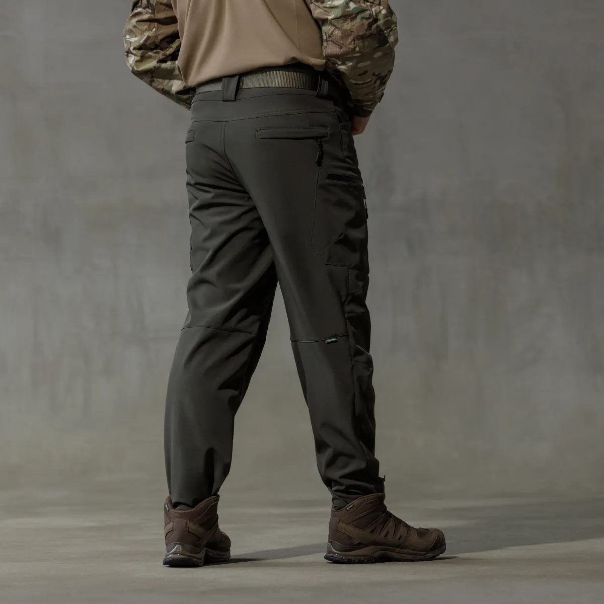 Softshell штани Hawk Pants. Захист від вітру та вологи. Олива 6