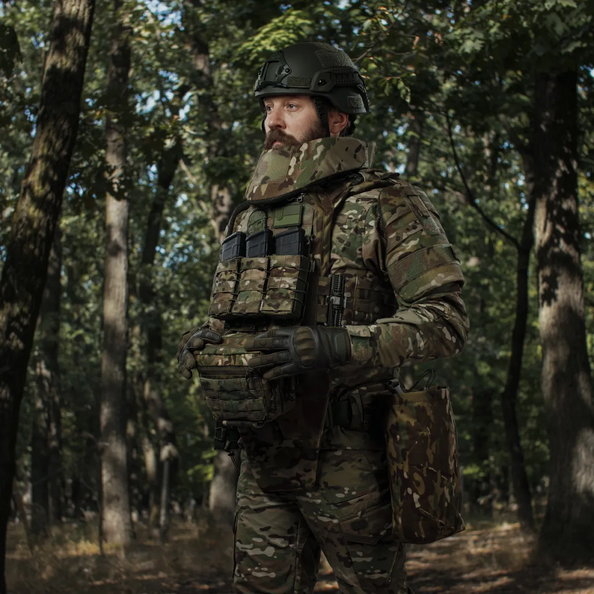 Шолом Mich 2000 Team Wendy з НВМПЕ олива. Рівень захисту NIJ IIIA 8