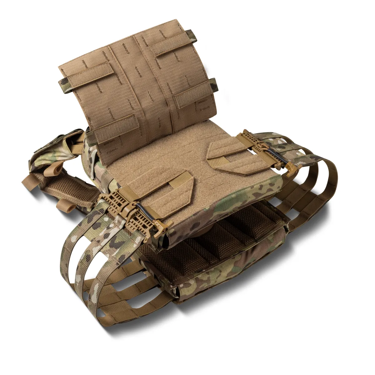 Плитоноска «Архангел EVO» А.Т.А.К.А. під бронеплити 25х30 см. Мультикам 2