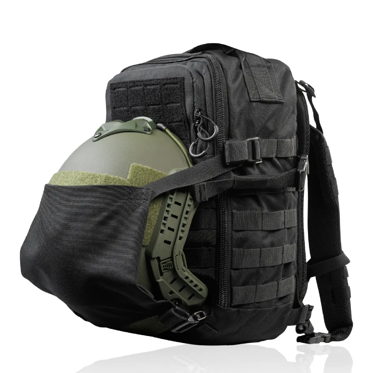 Тактичний рюкзак DP20 на 20 л. Cordura 1000D. Кріплення Molle. Чорний