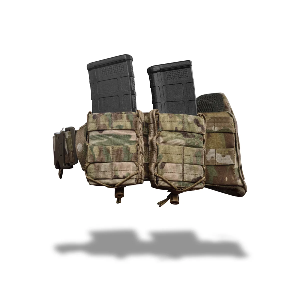 Одинарний підсумок під магазин AR, пластикова основа. Система MOLLE. Мультикам 9